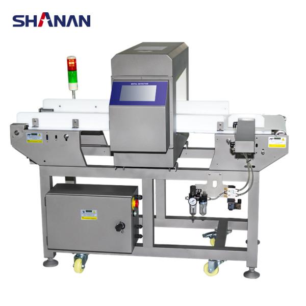 Quality Customized Detection Conveyor Belt With Pancake Metal Detector for sale