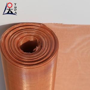 EMF Protection Rf Shielding Brass Wire Mesh Radiation Shielding Fabric