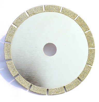 Diameter 4"- 9" Diamond Stone Cutting Blades Electroplating