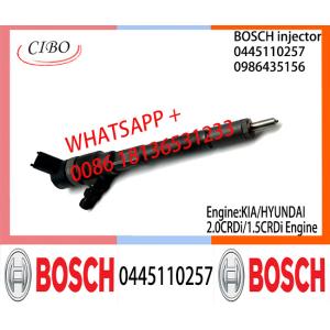 BOSCH injetor 0445110257 0986435156 Common fuel Injector 0445110257 0986435156