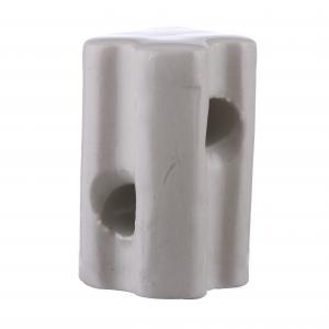 Wholesale Porcelain Insulation 9mm Hole End Strainer Insulator from china suppliers