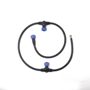 Male Fefmale T Type Waterproof Connector IP67 PA66 Self Quick Lock