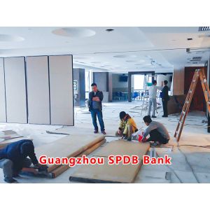Guangzhou SPD Bank | Operable Movable Partition Wall with 105CM Thickness and