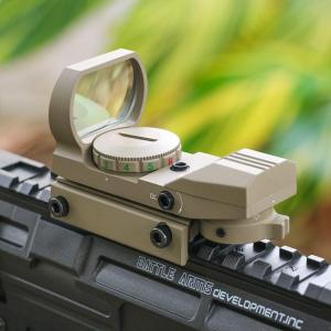 Red Dot Reflex Sight Dark Earth Tan Scope Sight 1x33mm