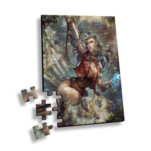 Custom 0.6mm PET Lenticular Printing 3d Jigsaw Puzzle Flip