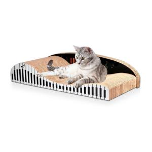 Wholesale Light Weight Cat Scratcher Cardboard Natural Harmless Catnip Neutral Colors from china suppliers