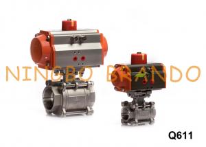 Wholesale Pneumatic Operated Ball Valve With Actuator Solenoid Valve Limit Switch from china suppliers