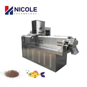 Twin Screw Fish Feed Make Machinery Fish Food Production Line