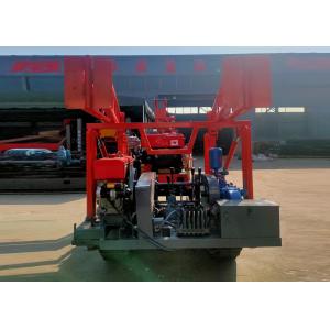 16T 200m Crawler Mounted Drill Rig With Air Compressor