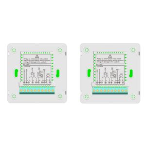 FCU Touch Button Heating And Cooling Thermostat With Programmable Fan