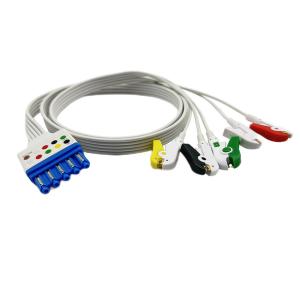 Compatible PH Disposable ECG Lead Wires 3 / 5 Lead 989803173131