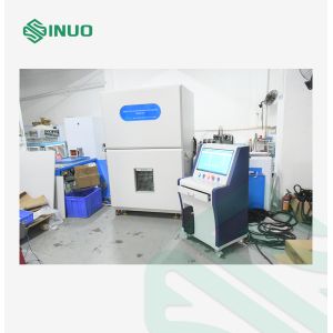SAE J2464 Lithium Battery Crush and Nail Penetration Test Chamber