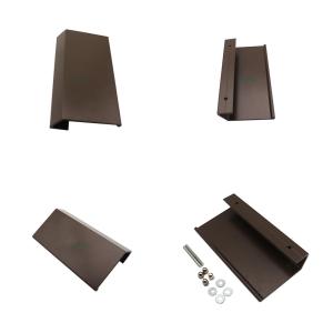 196mm Solid Aluminum Profile Furniture Pull Handle Replacement Hardware