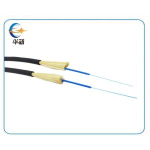 1 Core Indoor Optical Cable Aramid Yarn LSZH GJFJH Tight Buffer FRP Kevlar