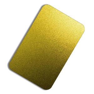 904L Gold PVD Stainless Steel Sheet Prime Plates 201 316 430 4 x 8 Color Plated