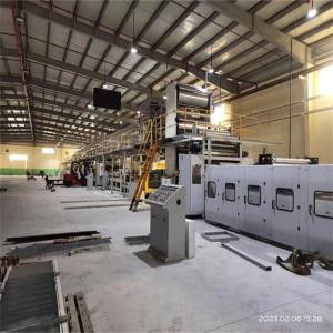 Auto Splicer Carton Box Making Machine Corrugated Cardboard Production Line for