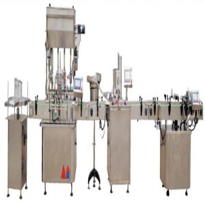 Filling and capping machine automatic spray filling and capping machine