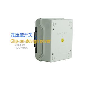 Plastic Electrical Weatherproof Distribution Box Rainproof IP65 4 6 9 12 18 24