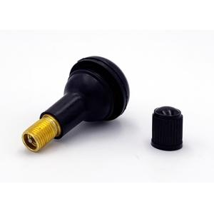 65PSI Aluminum Tire Stems , Snap In Tire Valve With Aluminum Stems Customized