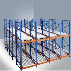 Heavy Duty Q235B Steel Gravity Pallet Flow Racking System for Warehouse Storage