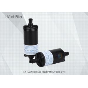Black Plastic Solvent Ink Filter 50mm For UV Flatbed Printing Machine