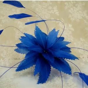 15x15 Cm Flower Feather Mounts Stripped Goose Feather With Wire Accessory