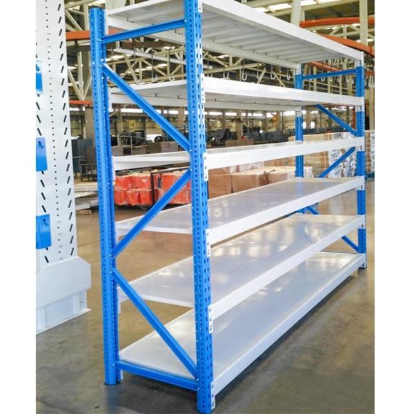 Quality Industrial Warehouse Storage Long Span Metal Shelf with 500kg Load Capacity per Layer for sale