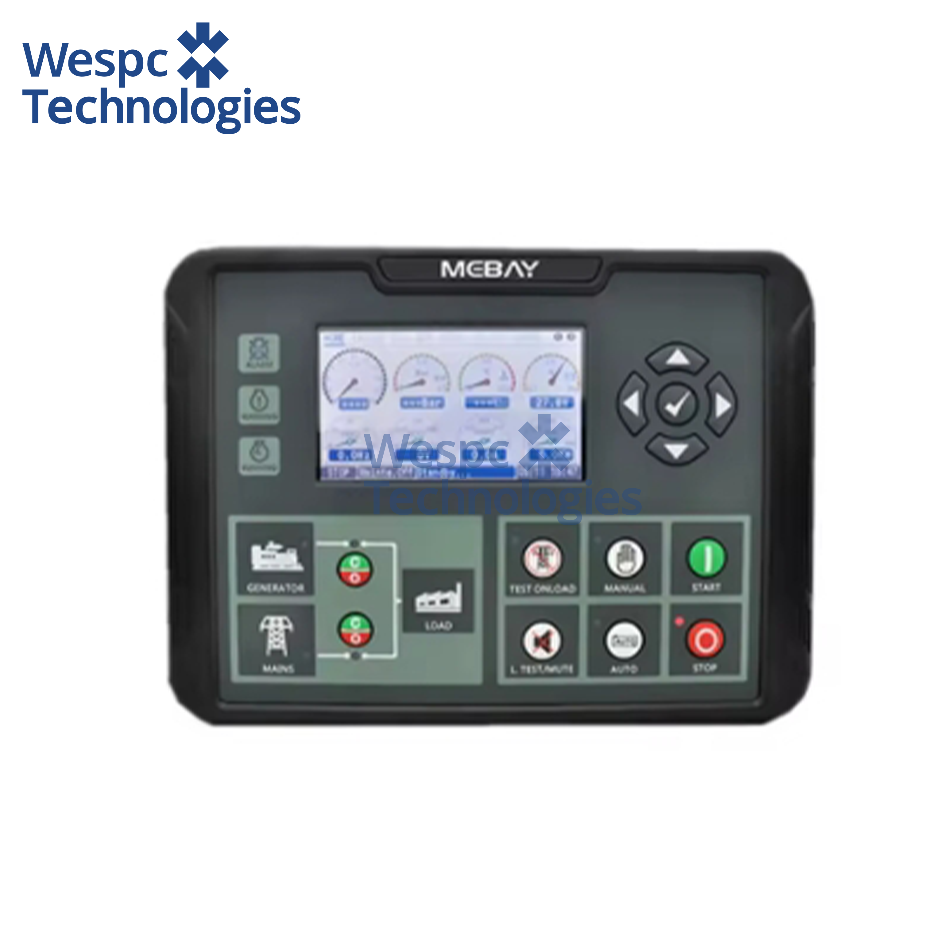 Wholesale WESPEC Original Mebay DC92DR Generator Start Stop Controller Genset Controller from china suppliers