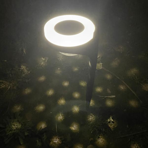 1.2V LED Solar Ground Pathway Decor Lights for Garden Walkway Backyard Lawn Landscape