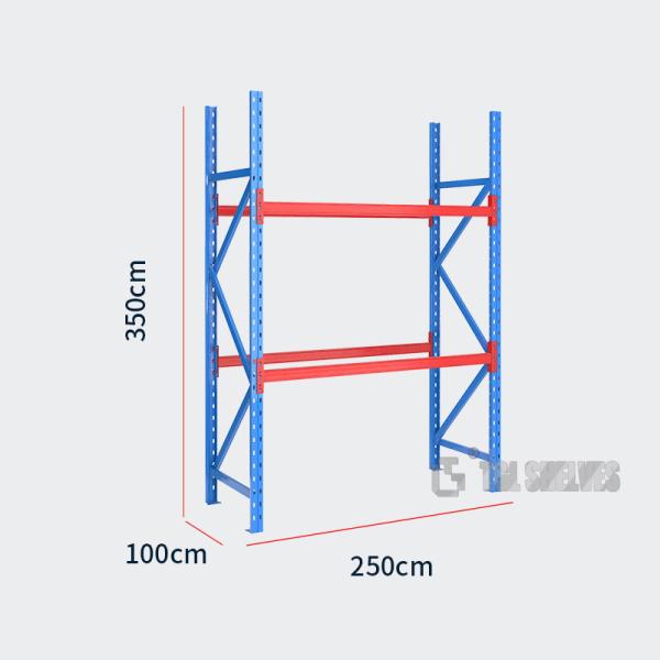 Storage Metal Warehouse Mezzanine Rack Heavy Duty 200-500kg per layer Load