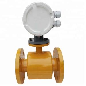 Battery Power SS304 Integrated Electromagnetic Flowmeter