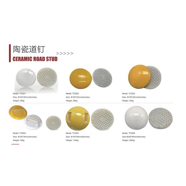 Ceramic Road Stud Reflector Reflective Studs High Resistance