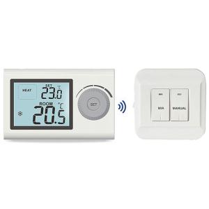 User Friendly Programmable Electronic Room Thermostat for HEAT / Cool Style