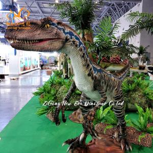 Animatronic Velociraptor Dinosaur Model with Infrared Sensor Control