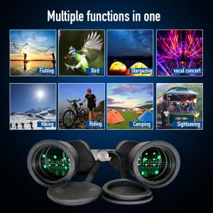 Military Compact HD Waterproof Binoculars Telescope For Adults Bird Watching