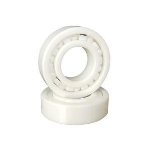 6000 ZrO2 Ceramic Deep Groove Ball Bearing Low Vibration For Skateboard