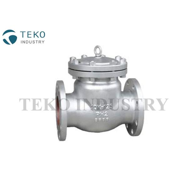 Flanged End Swing Type JIS Valve , Bolted Cover JIS Swing Check Valve With 13Cr