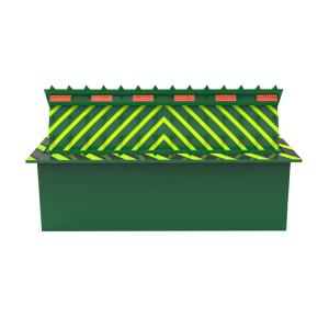 PLC 16mm Thickness Hydraulic Road Blocker Access Control 3.7KW