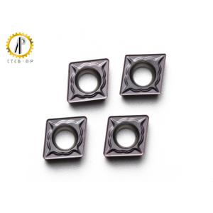 CCMT0602 Internal Turning Tungsten Carbide Inserts Stainless Steel Machining