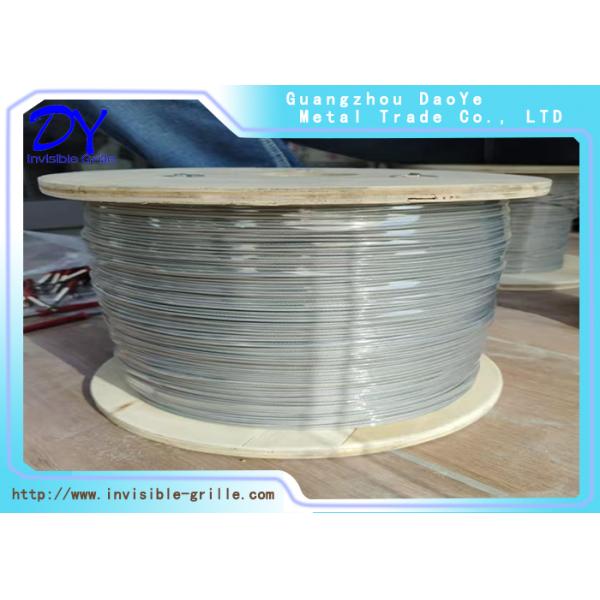 Balcony Invisible Grille transparent mesh safety solution combining durability and aesthetic appeal for modern buildings