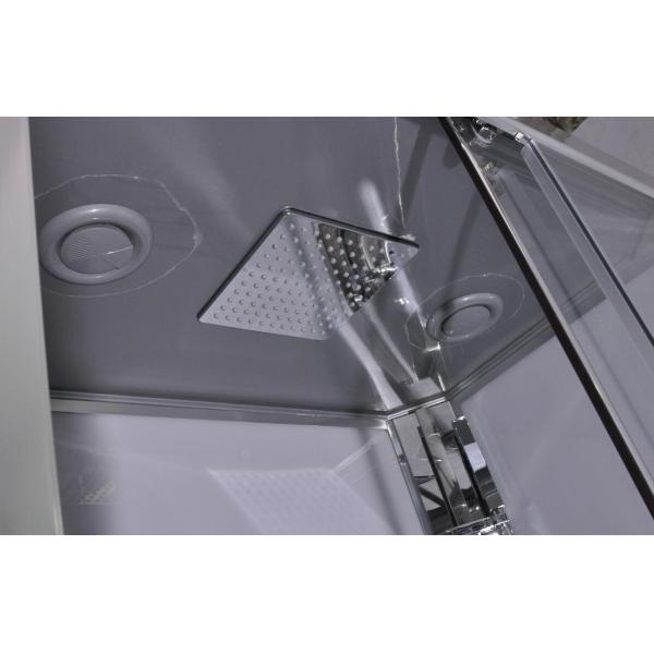 Popular Transparent Glass Rectangular Shower Unit CE SGS Certification