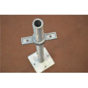 Adjustable Galvanized Scaffolding screw jack Frame Scaffolding Jack Base