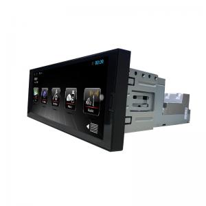 Wholesale Micro SD Single Din Retractable Screen Mirror Link Single Din Radio With Screen from china suppliers