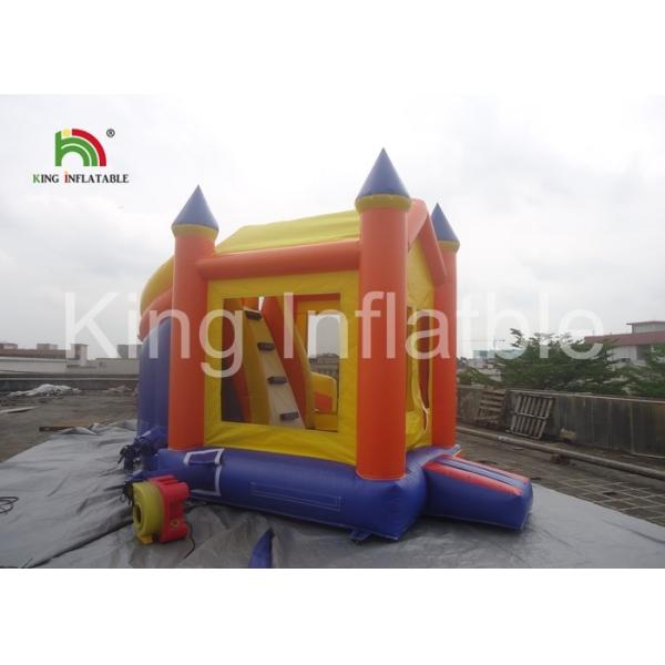 Little Cute Combo Inflatable Bounce Jump House Water Slide For Kids Slide Fun