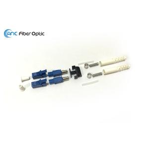 Mini LC Duplex Fiber Optic Connector 5.25mm Pitch Easy Assembly Compact Design