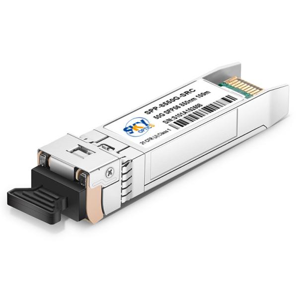 50G SFP56 SR 100m MMF Fiber Optical Module IEEE 802.3cd Compliance 850nm