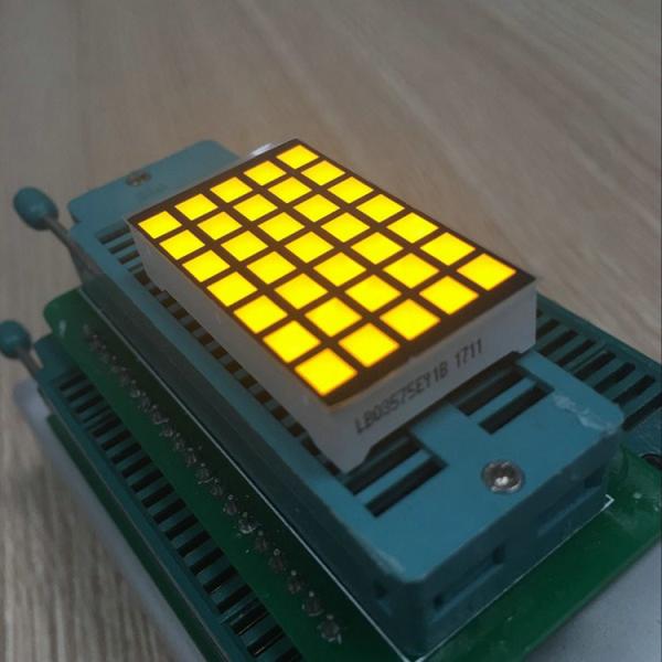 Quality 5x7 Dot Matrix LED Display With Reverse Voltage Of 5V And Connection Row Anode Column Cathode for sale