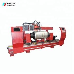 Wholesale TIG MAG MIG ETC Water Tank Welding Machine Longitudinal / Circumferential Seam Welder 2000kg from china suppliers