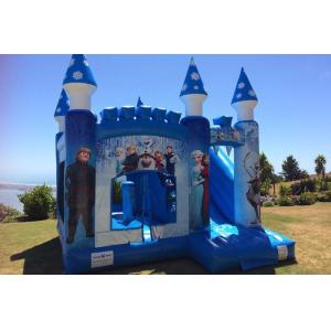 Frozen Bouncy Castle Combo Commercial Bounce House Inflatable Jumping Bouncer