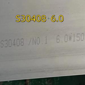 Wholesale ASTM A240 TP304 S30408 1.4301 Stainless Steel Plates NO.1 Surface 1500x3000mm Size from china suppliers